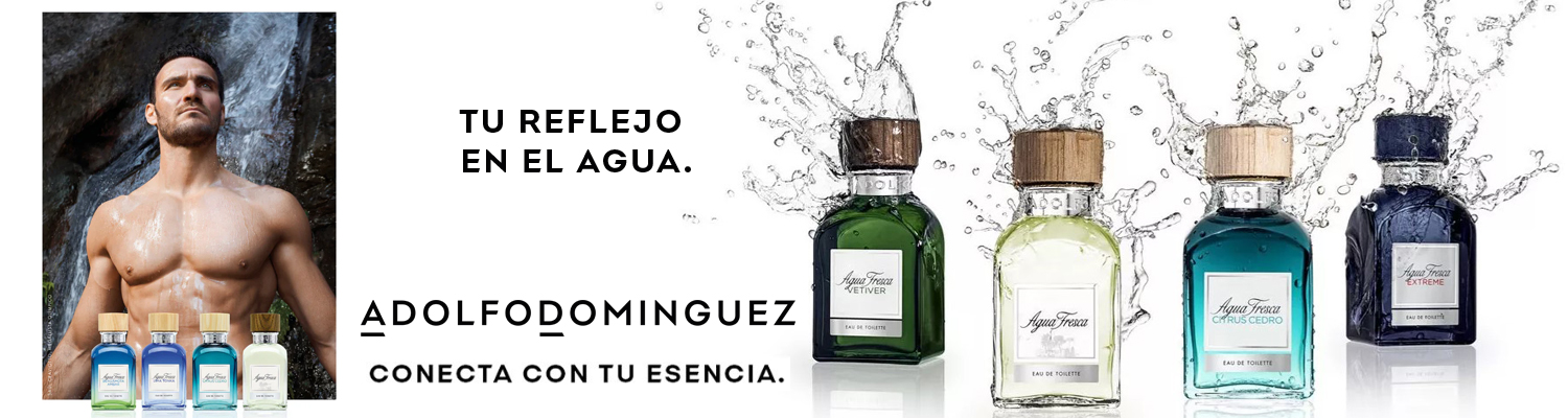 Perfumes de hombre Adolfo Domínguez