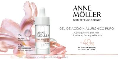 Nuevo gel de Ácido Hialurónico Puro de Anne Möller