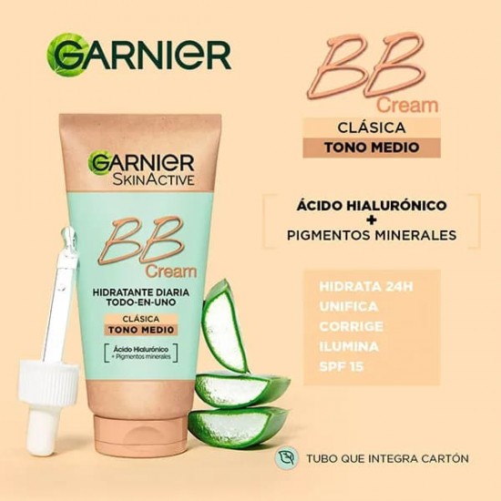 Garnier Bb Cream Clásica Tono Medio 2