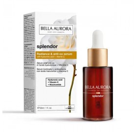 Bella Aurora Splendor Sérum iluminador antioxidante Radiance 30ml - Bella aurora splendor sérum día 30ml