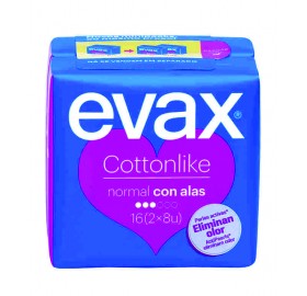 Evax Cottonlike Normal Alas 16Und - Evax Cottonlike Normal Alas 16Und