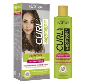 Kativa Keep Curl Perfector Leave Cream 200Ml - Kativa Keep Curl Perfector Leave Cream 200Ml