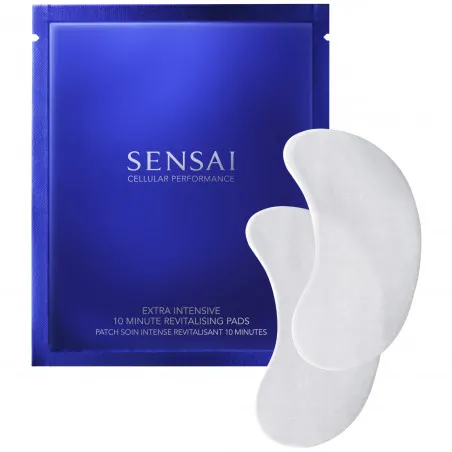 parches de ojos de Sensai, parches para iluminar la mirada, parches hidratantes ojos, parches refrescantes ojos