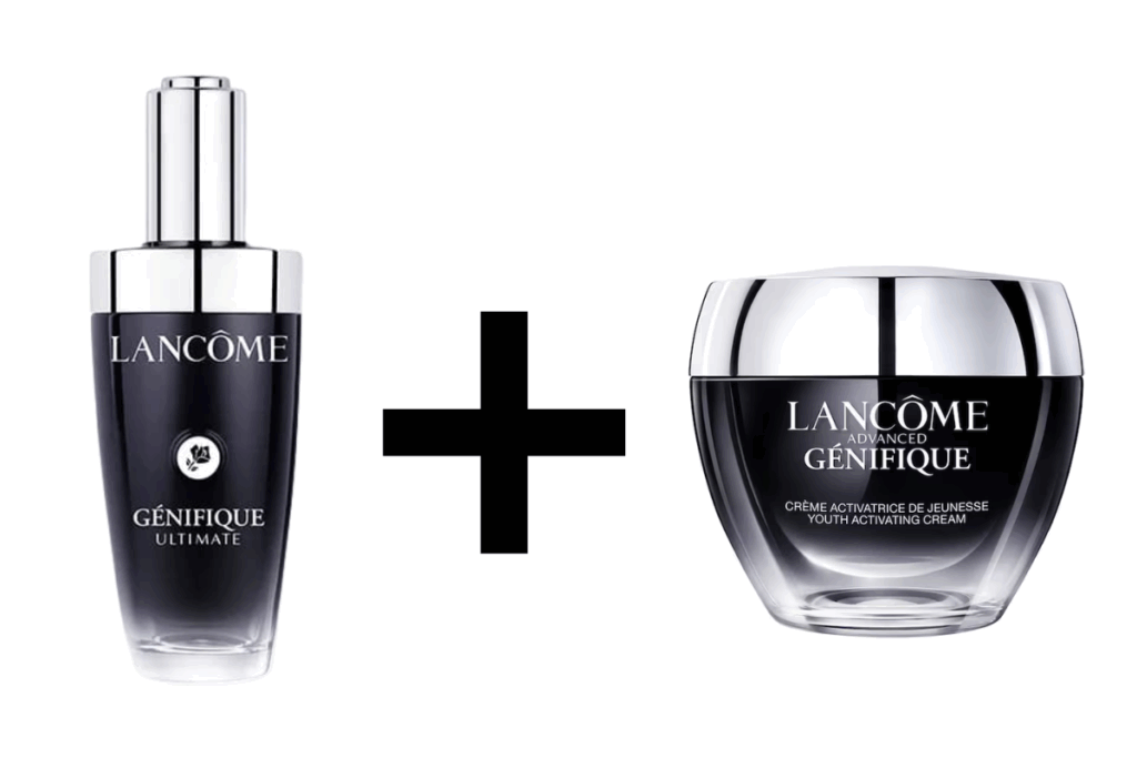 Lancome Genifique Sérum y Crema Hidratante de día