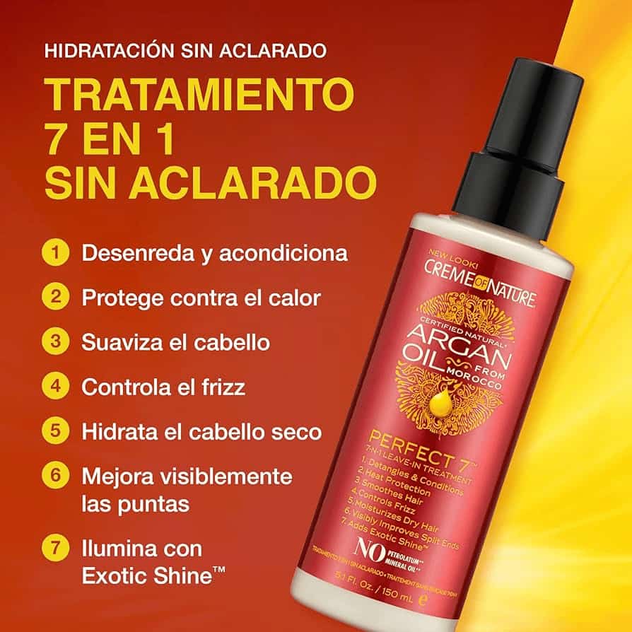 tratameitno 7 en 1 sin aclarado Creme of nature