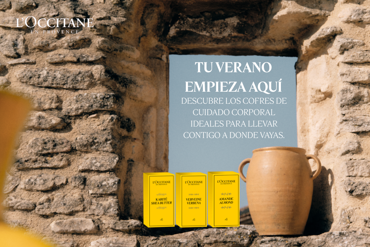 Cofres mini de L’OCCITANE para viajar ligero y cuidar tu piel