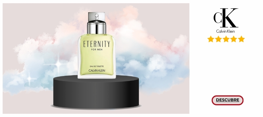 Calvin Klein Eternity for men edt fougère amaderada con salvia fresca y ciprés sensual