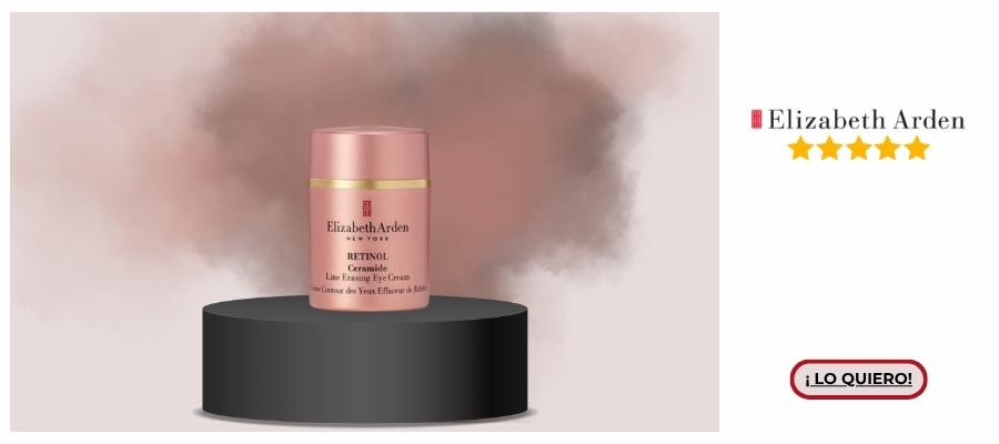 Elisabeth Arden Retinol Ceramide Eye Cream rejuvenece la mirada y reduce arrugas