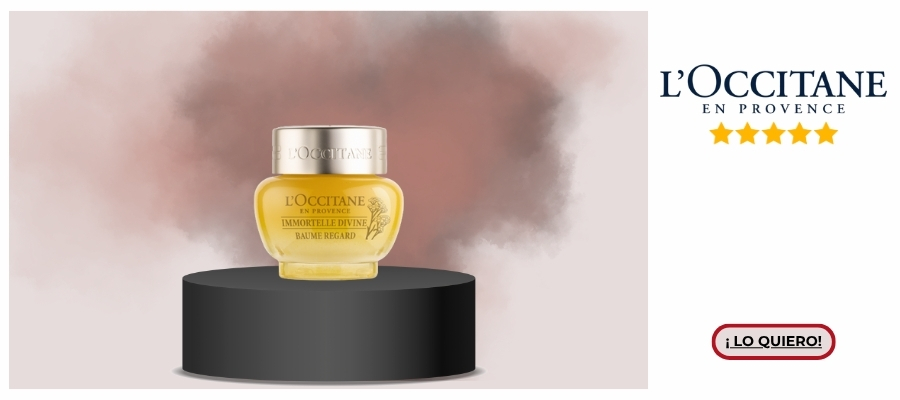 L´Occitane Immortelle Divine Baume Regard piel más lisa y uniforme