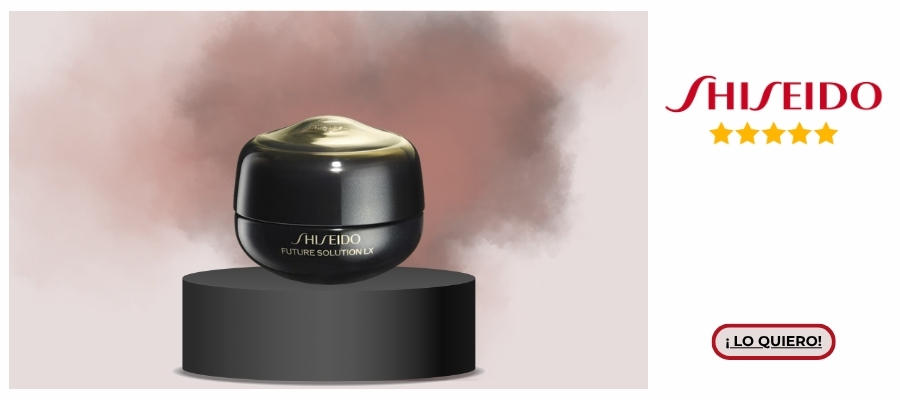 Shiseido Future Solution XL combate arrugas, flacidez y fortalece las pestañas