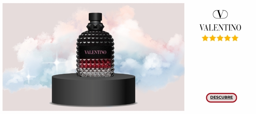 Valentino Uomo Born In Roma Intense con matices de cuero y vetiver