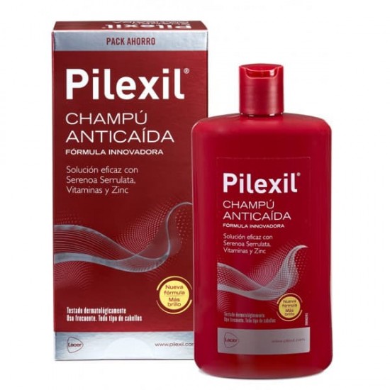 Champú Pilexil Anticaída envase caja