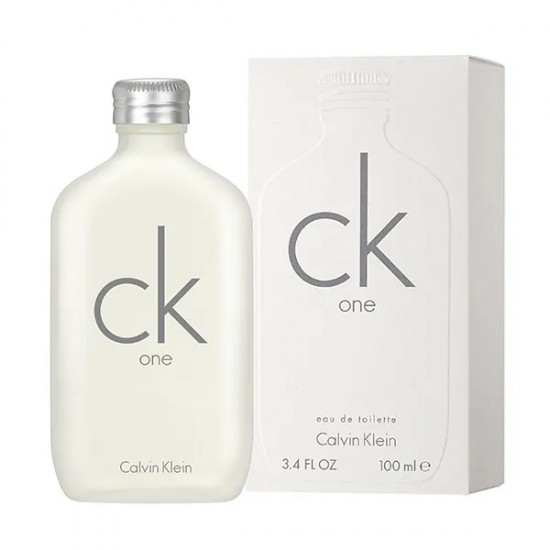 Ck one unisex packaging blanco