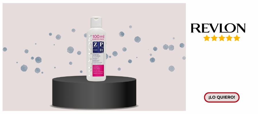 Champú Revlon Zp 11 Anticaspa Cabellos Normales packaging rosa