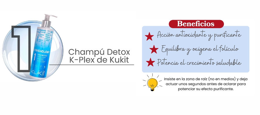 kukit detox champú detox de kukit purificante y antioxidante