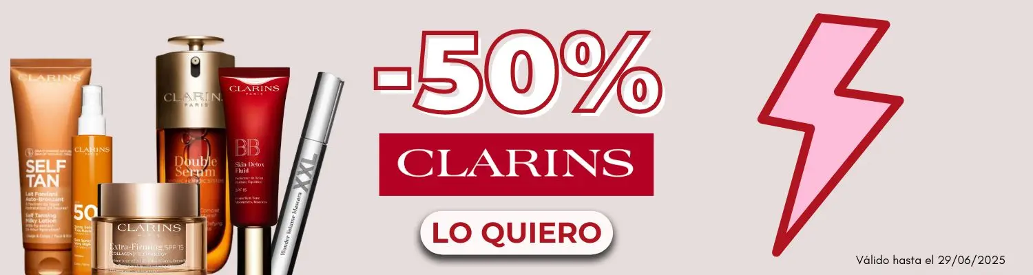 promo CLARINS cosmetica y maquillaje