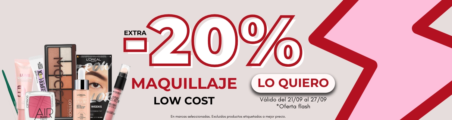 promo flash maquillaje low cost