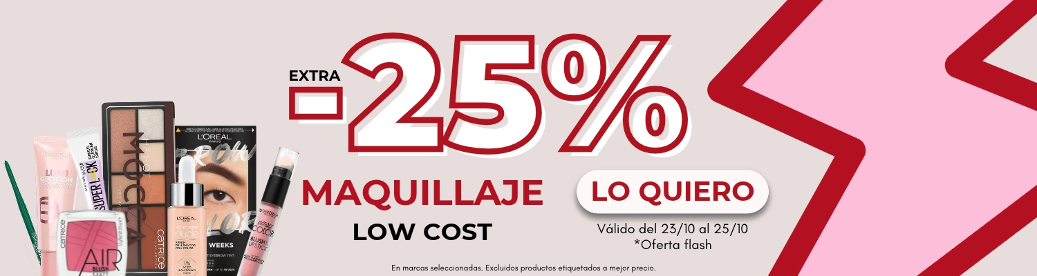 promo flash maquillaje low cost