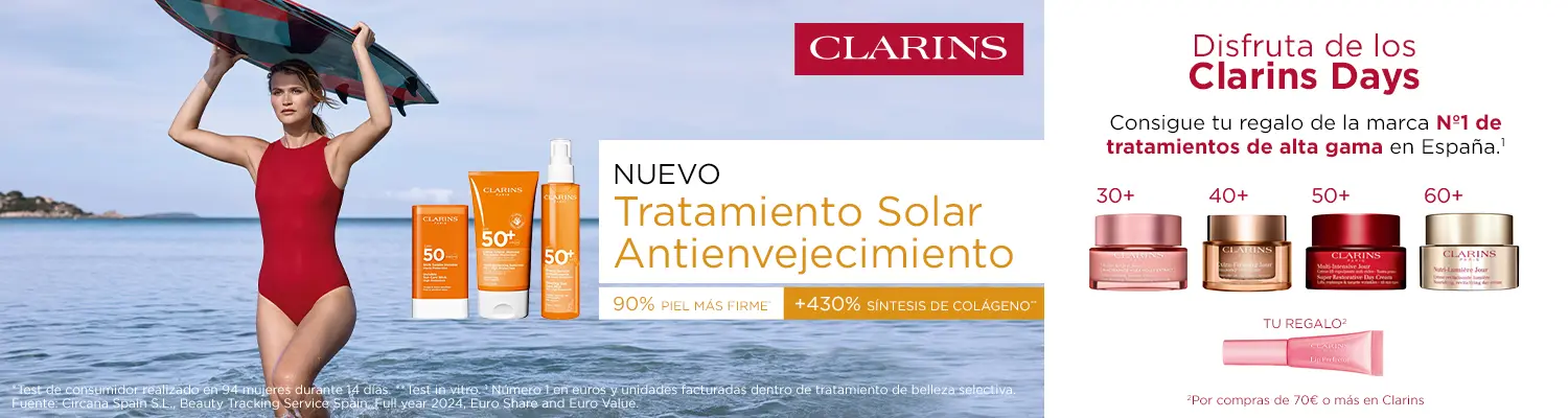 clarins solares
