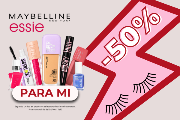 promo flash maybelline y essie