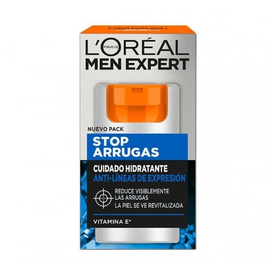 Loreal Men Hidratante Stop Arrugas Crema 50Ml 1
