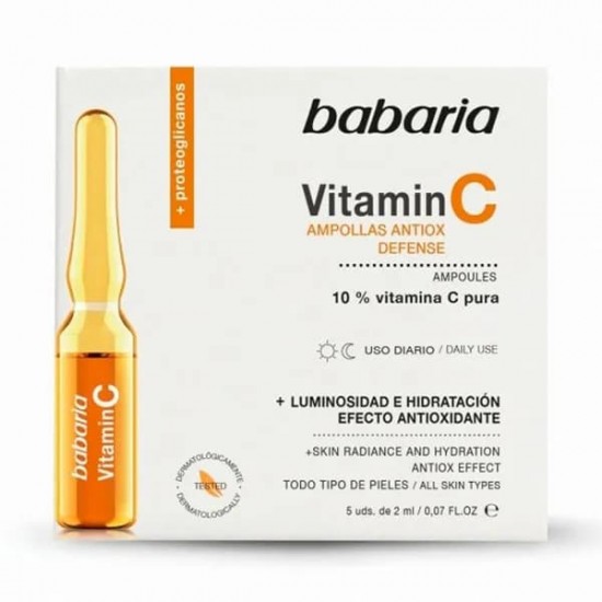 Babaria Ampollas Vitamina C 5 X 2Ml 0