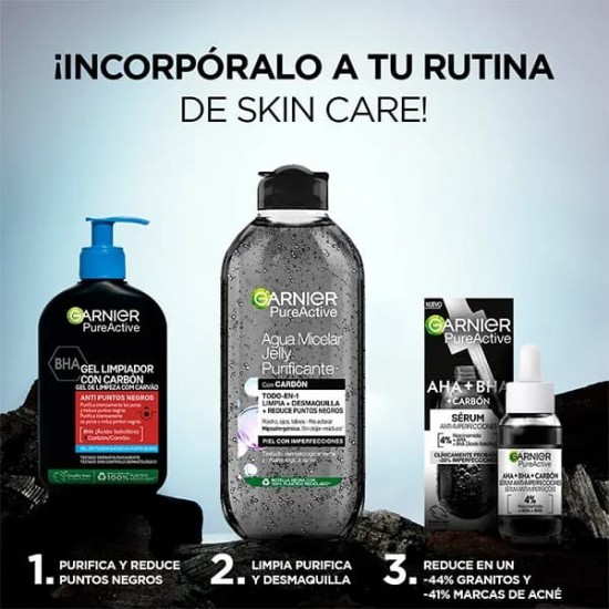 Agua Micelar Anti Imperfecciones con Acido Salicilico Garnier – Glow  Skincare