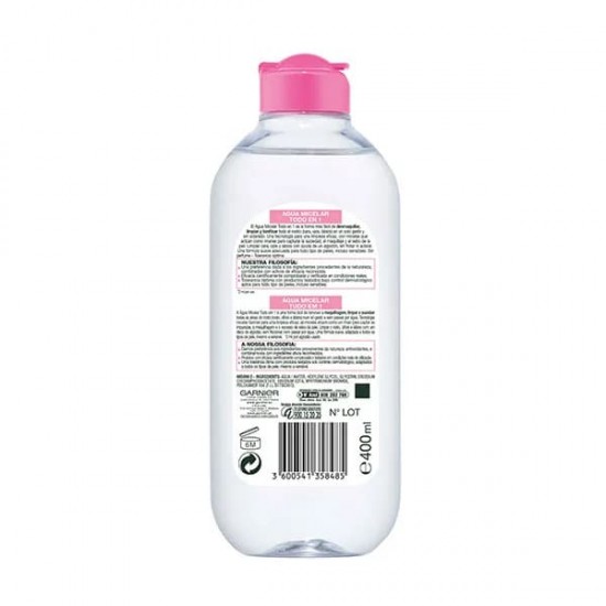 Garnier Agua Micelar Todo En 1 400 Ml 1