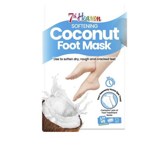 7TH HEAVEN Coconut Mascarilla Pies 1Ud 0