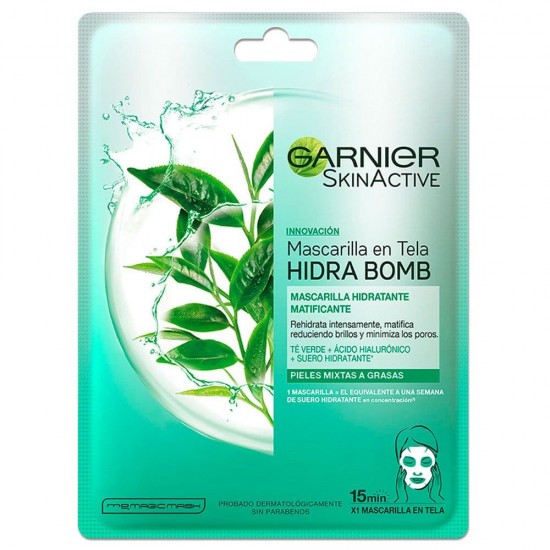 Garnier Mascarilla Skin Active Matificante 1Und 0