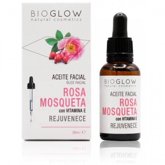 Aceite Facial vitamina C Bioglow Rosa Mosqueta 30Ml 0