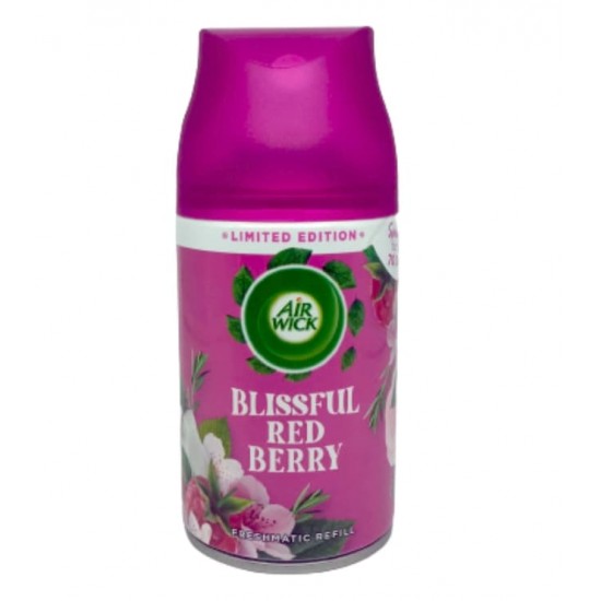 Ambientador Air Wick Fresh Matic Blissful Red Berry Rec 0