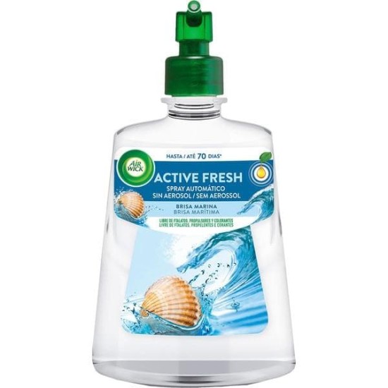 Air Wick Recambio Ambientador 24/7 Active Fresh Brisa Marina 228Ml 0