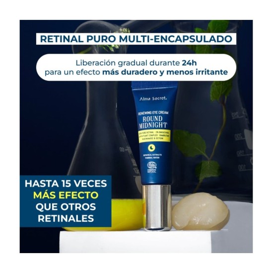 ALMA SECRET Contorno De Ojos Round Midnight 0,05% Retinal 10Ml 1