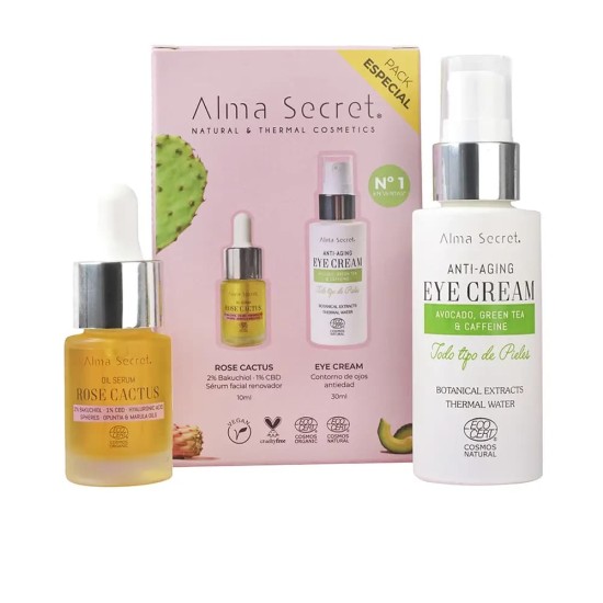 Alma Secret Pack Contorno de Ojos + Mini Rose Sérum 0