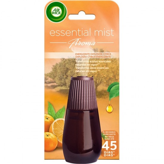 Ambientador Air Wick Essential Mist Explosión Citrica Recambio 0