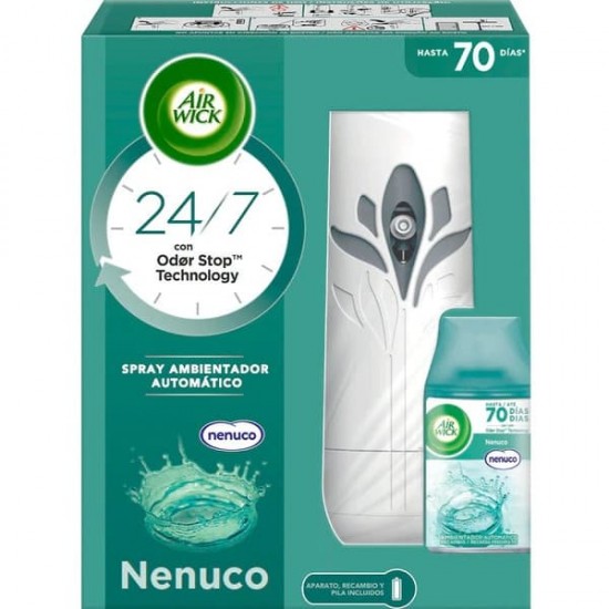 Ambientador Air Wick Fresh Matic Apa+Rec Nenuco 0