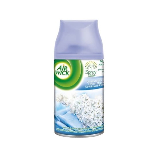 Ambientador Air Wick Fresh Matic Cool Linen 0