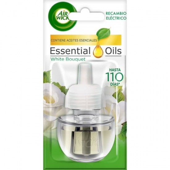 Ambientador Airwick Essential Oils White Bouquet Recambio 0