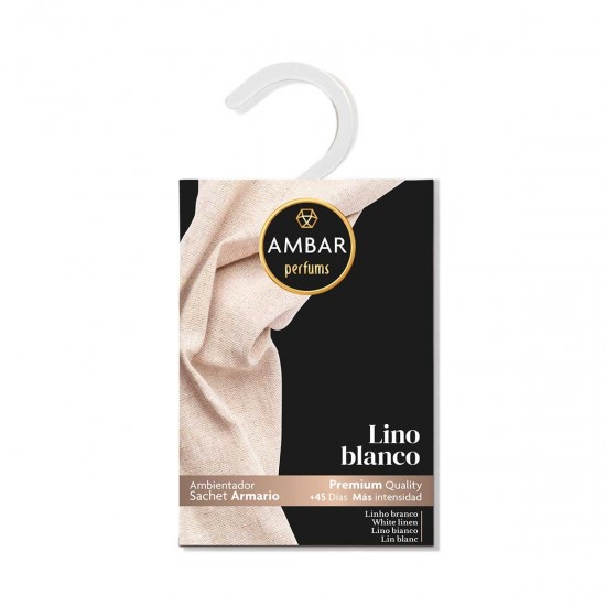 Ambientador Ambar Lino Blanco Armarios 13 gr 0