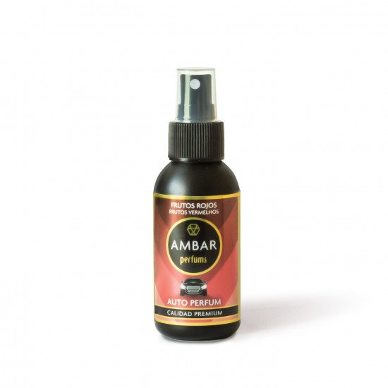Ambientador Ambar Spray Coche Frutos Rojos 0
