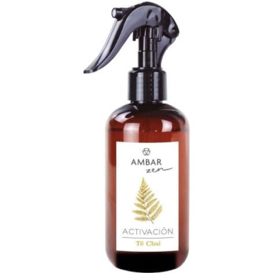 Ambientador Ambar Zen Spray Té Chai 225Ml 0
