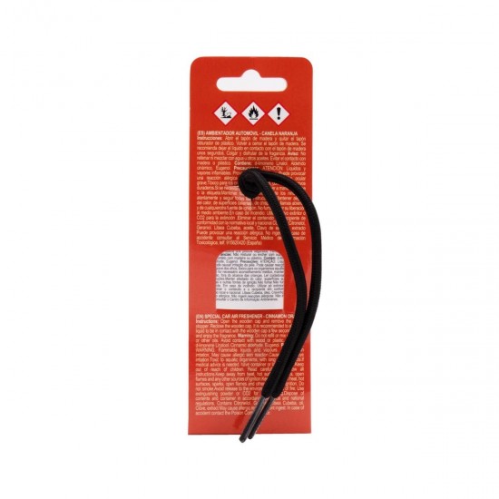 Ambientador Coche La casa De los Aromas Canela Naranja 7ml 2
