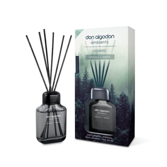 Ambientador Don Algodón Mikado Hombre Sándalo & Ámbar 65Ml 0