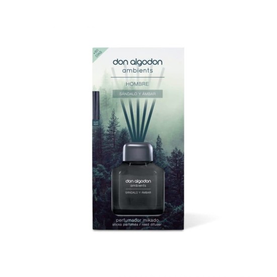 Ambientador Don Algodón Mikado Hombre Sándalo & Ámbar 65Ml 1