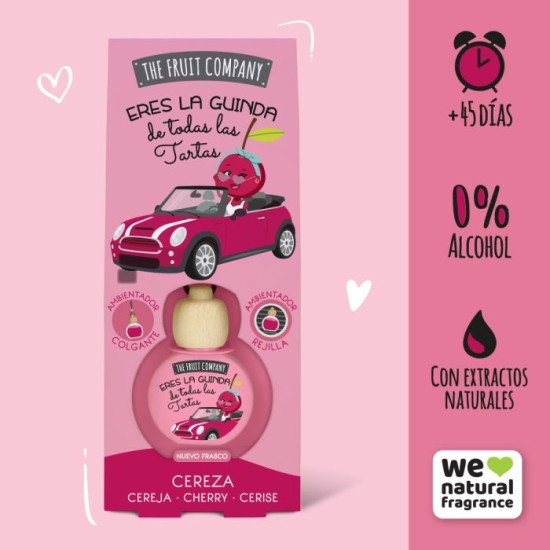 Ambientador Fruit Coche Cereza 5Ml 2