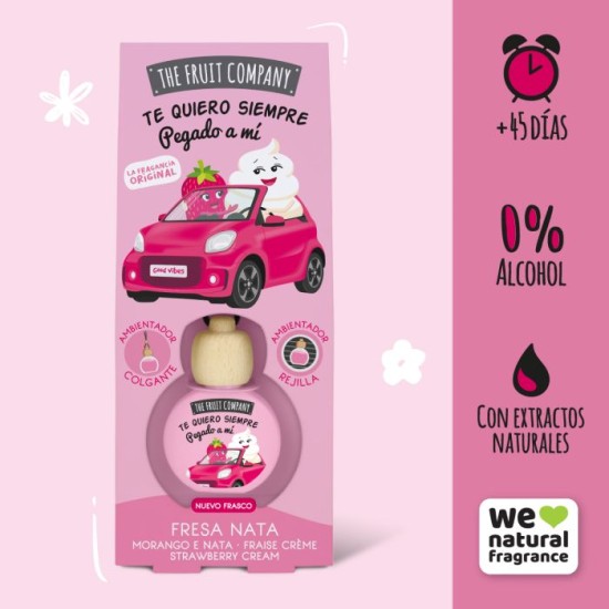 Ambientador Fruit Coche Fresa Y Nata 5Ml 2