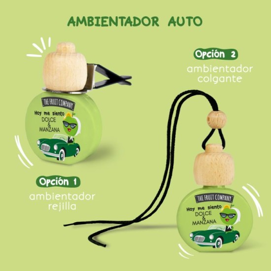 Ambientador Fruit Coche Manzana 5Ml 1