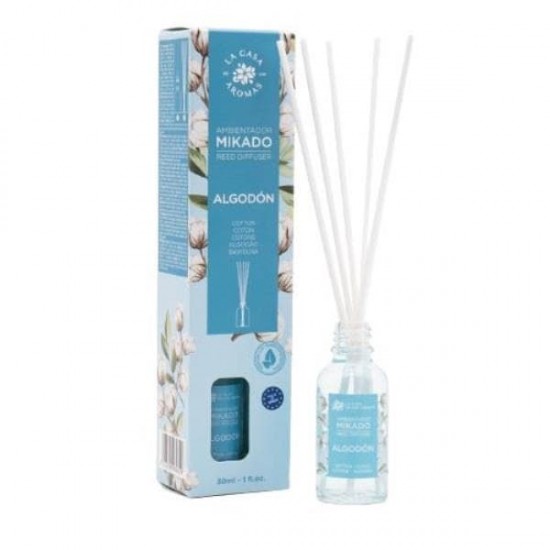 Ambientador Mikado La Casa de Los Aromas Algodón 30ml 0