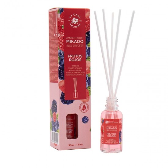 Ambientador Mikado La Casa de Los Aromas Frutos Rojos 30ml 0